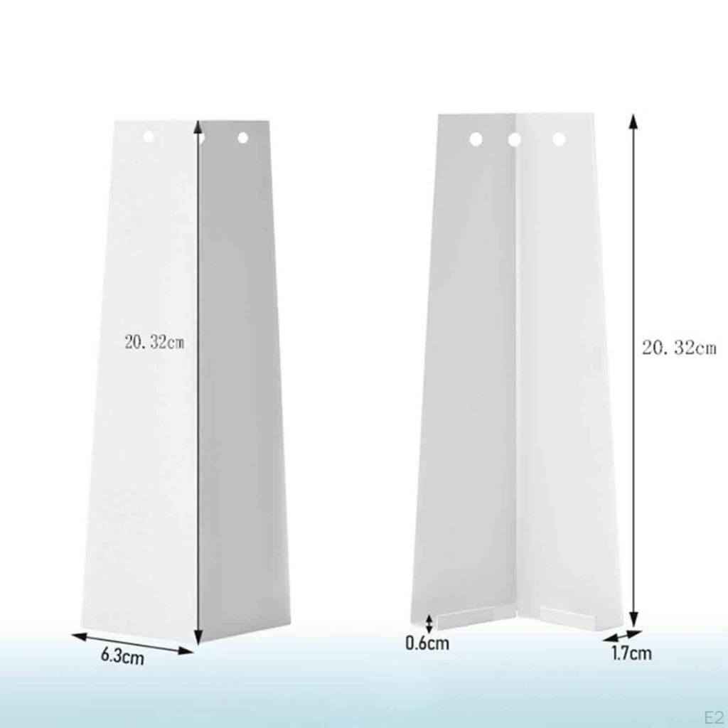 Aluminum Siding Corners Caps Corner, Flat 3 Holes