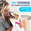 Pet Finger Cots Toothbrushes Cat and Dog Universal Cleaning Teeth Oral Care Teeth Brushing Stone Cleaning Tools Pet Products Pet