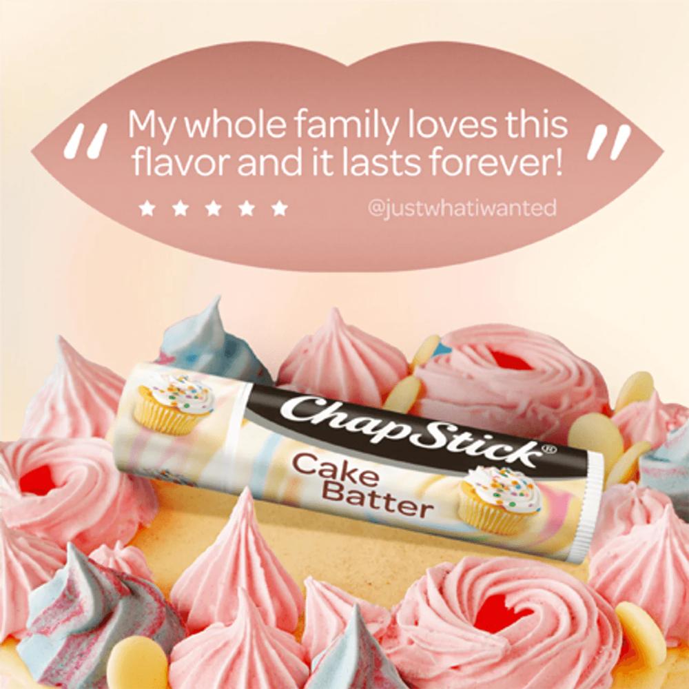 Nawilżający balsam do ust o smaku ciasta Cake Batter Chapstick 1 sztuka