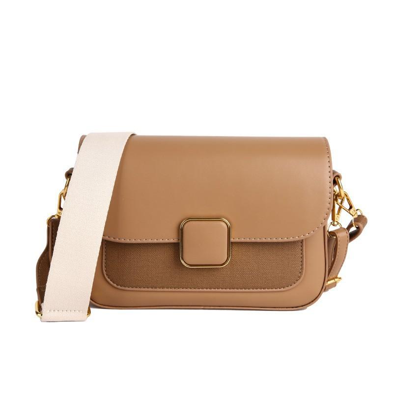 Estilo Coreano Tendencia de Nicho Bolso Cuadrado Pequeño para Mujer Nuevo Transfronterizo Gama Alta Retro Moderno Versátil para el Día a Día Hombro Cruzado