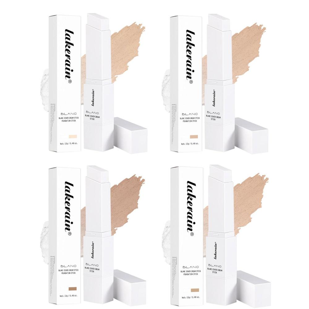 2-in-1 Color-Changing Foundation Stick Liquid Lightweight Moisturizing Brightening Foundation Color Changing For All Skin Types