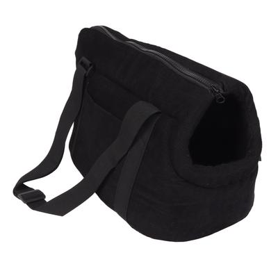 Small Pet Carrier Breathable Soft Adjustable Strap Cat Puppy Carrying Bag for Shopping Walking TravelS