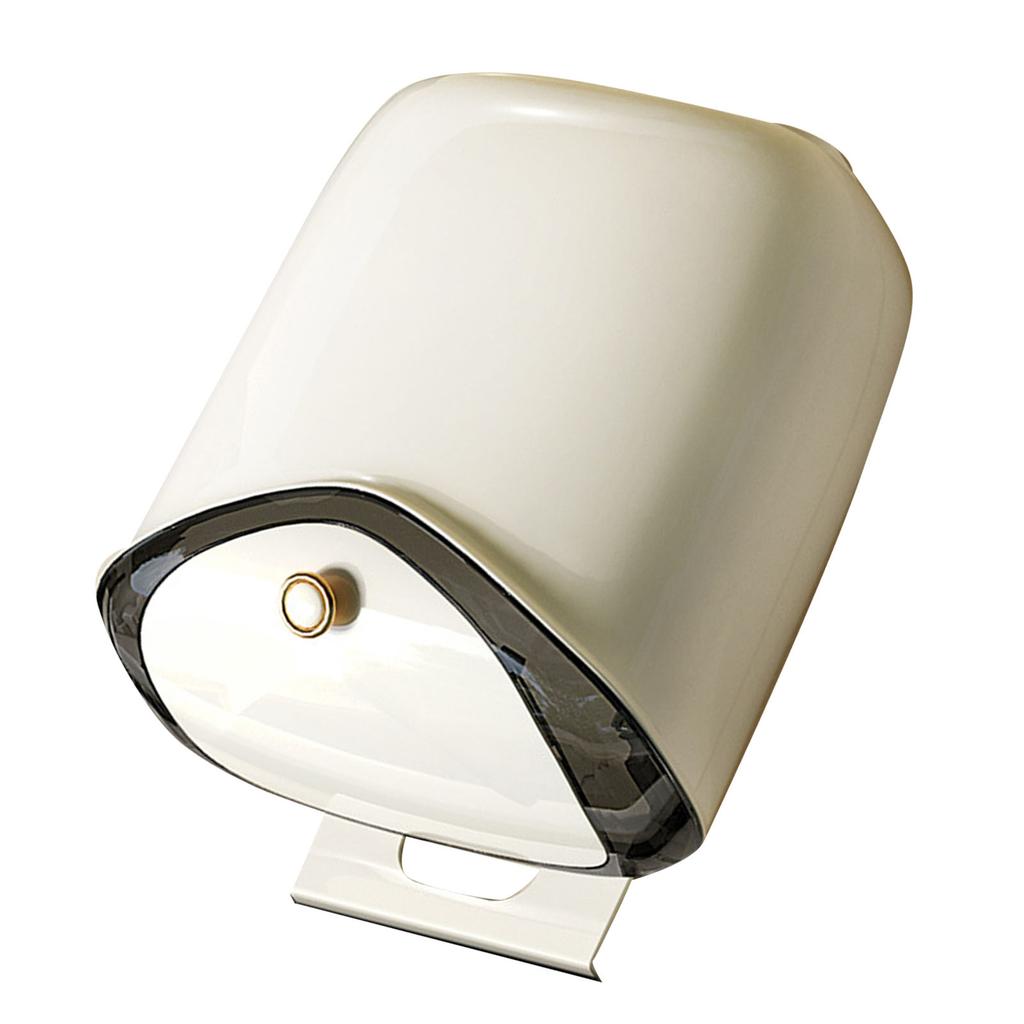 Hanging Small Trash Can Wall Mounted Punch Kitchen Compost Bin with Lid for Counter Top Under Sink Bathroom Living Room