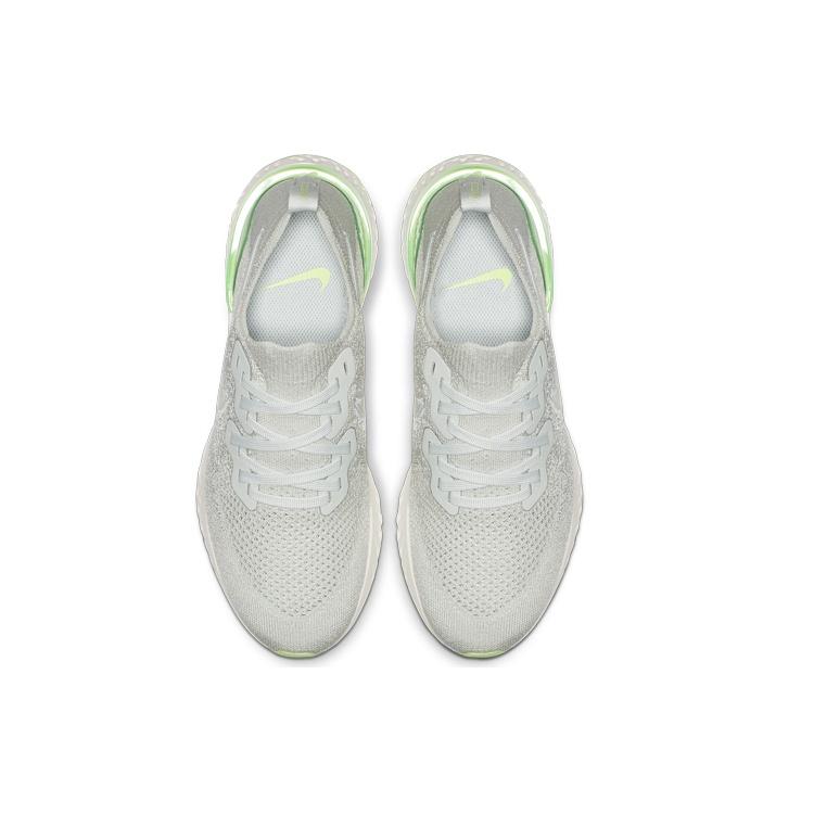 (WMNS) Nike Epic React Flyknit 2 'Silver Lime' Women's BQ8927-005
