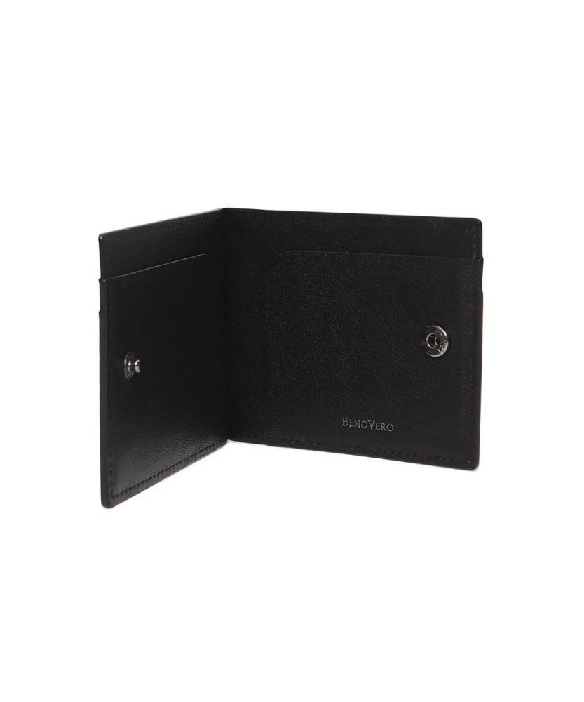 Benovero Alex Soft Card Wallet Black_Bmf1Acp5201K1