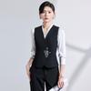 Elegant Women's Vest Set: Spring/Autumn Style for Hotel Front Desk & Sales Workwear