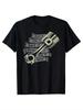 Car Enthusiast And Mechanic Men's Letter Print T-Shirt 220g, 100% Cotton, Christmas Outdoor Casual