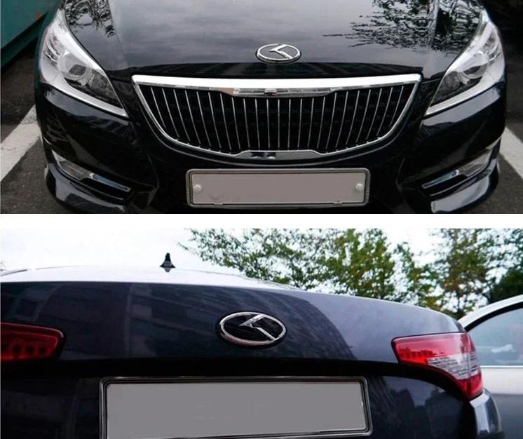 7pcs ABS Auto Emblem for KIA K2 K3 KX3 K5 Sorento Rio Forte Sportage Ceed T25 Optima Carens Front Trunk Steering Wheel Hub Stickers