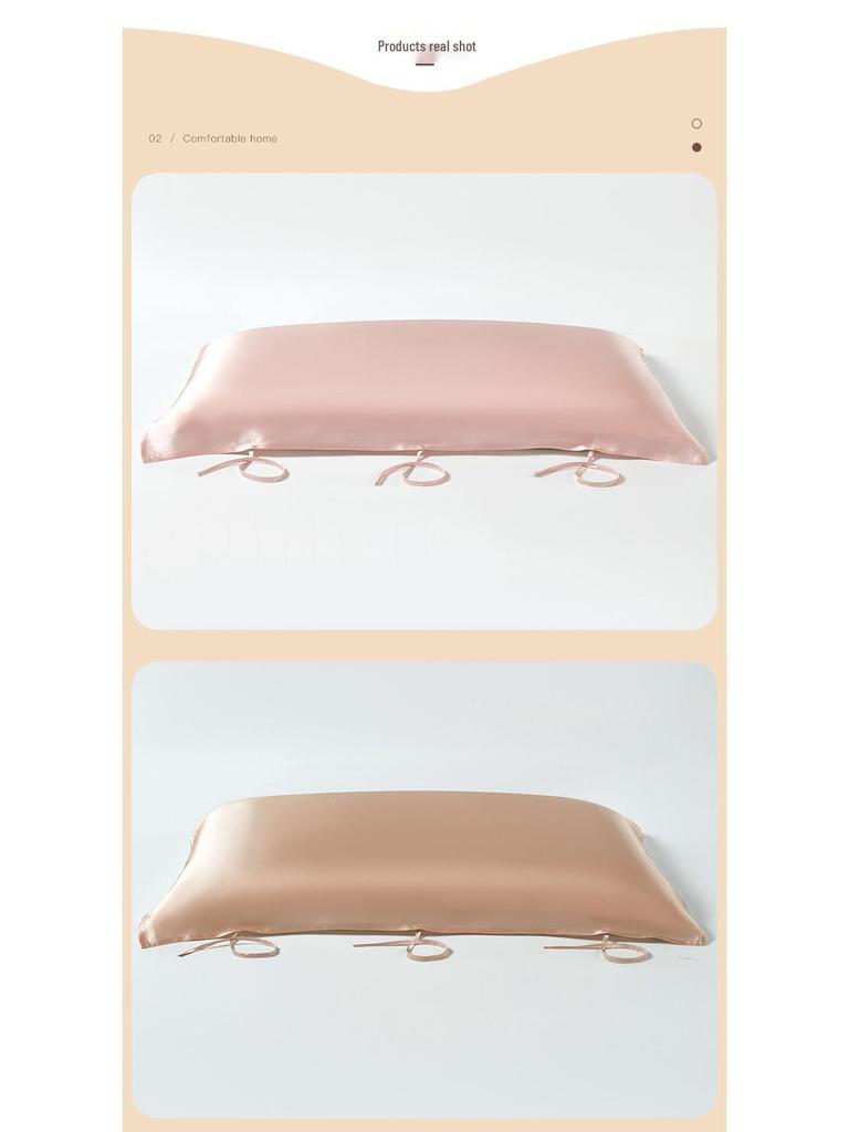 Premium 100% Mulberry Silk Pillowcase for Home & Wedding Usage