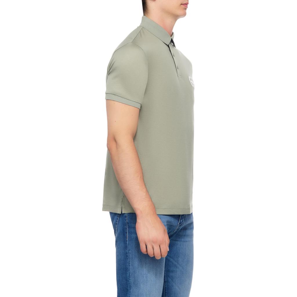 Emporio Armani Cotton Short Sleeve Straight Fit Polo Shirt Men tops 8N1FB6-1JUVZ-0606