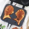 Non-stick Dobbelsidet Taiyaki Fiskform Vaffeljern Støbejernsform til Hjemmebrug Gasblus Madlavningsform til Taiyaki og Snacks