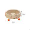 Cat Scratch Bowl Scratcher Interactive Toy Furniture Protection Mat Pet Cushion Sisal Scratching