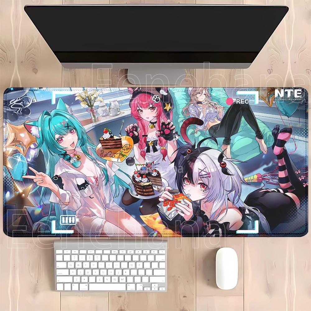 Anime kawaii girl NTE Neverness to Everness Mouse Pad PC Keyboard Gaming HD Printing esports Mousepad keyboard overlock Desk Mat
