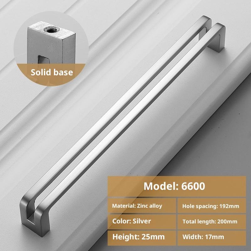 Nordic Furniture Handles Gray Black Brushed Kitchen Cabinet Pulls Handle For Cabinets And Drawers Knobs Kitchen Accesso Hardware