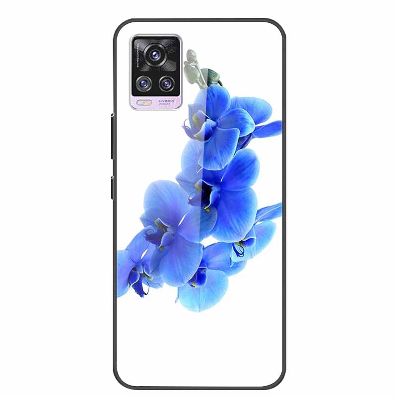 

6.44 Tempered Glass Case For Vivo V20 Pro Case V 20 Pro Soft Bumper Hard Back Cover For Vivo V20 Pro 2020 Phone Case Coque Para Vivo V20 Pro 5G