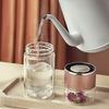 420ml Tea Strainer Cup, Double Walled Stainless Steel Leak Proof Glass Water Bottle, Suitable for Tea Leaves and Flower Tea.