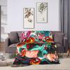Alien Stage Anime Key Visual Plush Blanket Child  Flannel Throw Blanket For Home Decor Warm Custom Quality Bedspread Gift