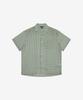 Fahrenheit Leaf Pattern Open Collar Shirt (Fkbad5362)