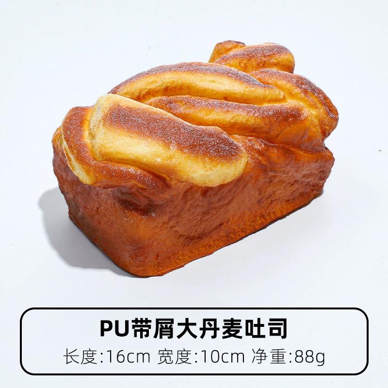 Bread Models Decorated With Rye Bread Baguette Toast Slow Pop Dessert Shop Cabinets With Various Styles Of Photographic Props