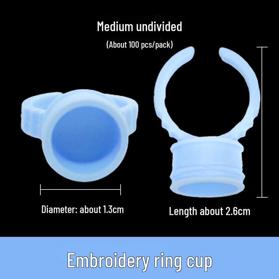 Microblading Pigment & Eyelash Glue Ring Cup