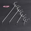 M-5Pcs Metal Universal Mesh Panel Hooks Retail Shop Mesh Stall Hangers Wall Hook Coat Bag Supermarket Shelf Hook