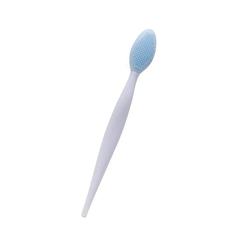 

1 шт., силиконовая щетка для очищения лица, эффективный отшелушивающий средство для носа, удаление угрей, прыщей, мягкая щетка для глубокой очистки, инструмент для ухода за лицом