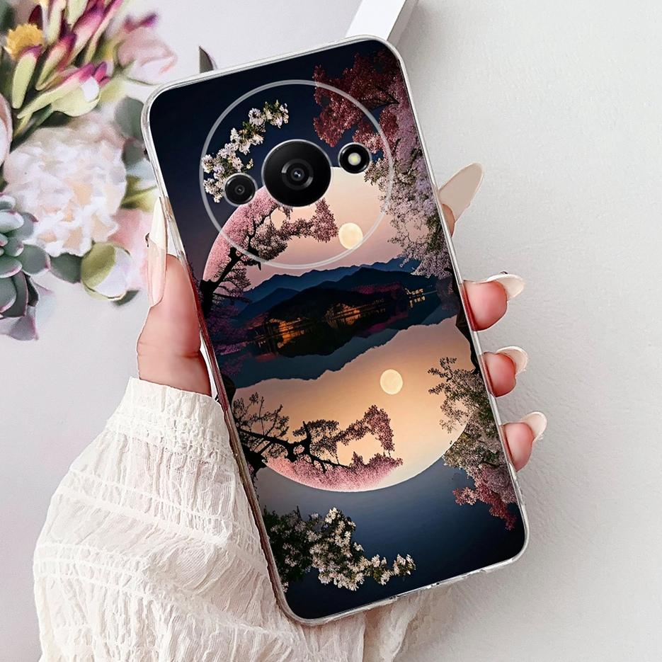 Für Xiaomi Redmi A3 A3x A4 Hülle RedmiA3 Pro Stilvolles Bemaltes Cover Weiche Dünne Handyhülle Für Xiaomi Redmi A3 Pro A3x RedmiA4 Schale