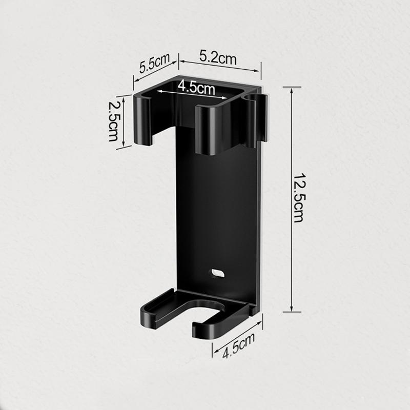 Wall-Mount Holder for Dyson Airwrap Styler Hair Curling Suitable Various Curly Hair Sticks Iron Aluminum Organizor Storage Rack