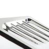 Chrome Silver Car Fenders Body Side False Vent Air Flow Intake Cover Sticker