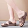 Fashion Two Strips T Strap Women's Slides Slipper Sandals For Cotton High Quality Basketball Shoes Sneakers Sports Real Vip Link