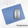Customizable Multi-Color PU Leather Mouse Pad - Durable, Dirt-Resistant, Available In Square or Round Shapes.