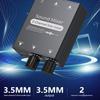 2 In 1 Out Sound Switcher For Live Streaming With Aluminum Housing Sound Mixing for Recording Studio Singing Equipment