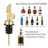 New Oil Bottle Stopper Lock Plug Seal Leak-proof Food Grade Rubber Nozzle Sprayer Liquor Dispenser Wine Pourer Kitchen Bar Tools