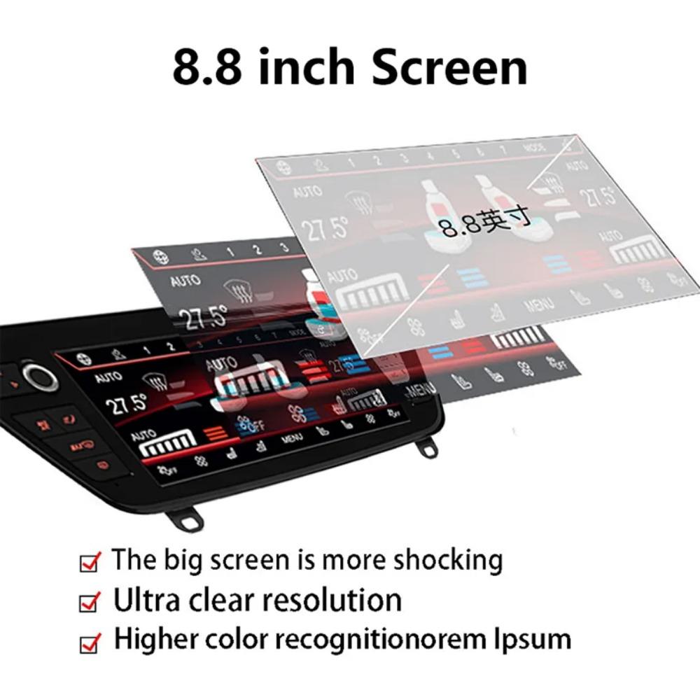 8.8" Air Conditioning Control Touch AC Panel Display Screen LCD Digital For BMW X3 X3M G01 G08 X4 X4M G02 F98 2018-2022