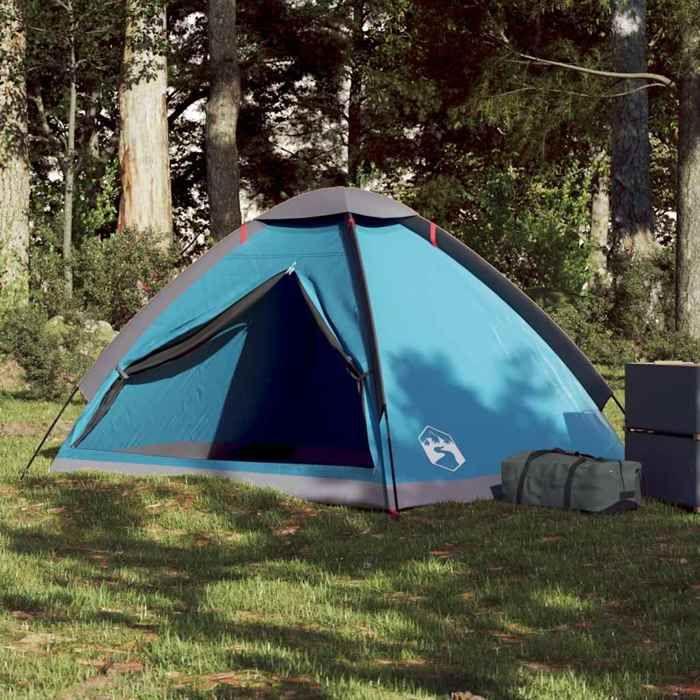 VidaXL 2-person Blue Waterproof Dome Camping Tent, Tent, Camping Shelter, Garden Shed, Garden Tent, Shelter 94760