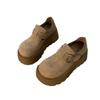 Versatile women's spring single shoes trendy retro fashion small new platform casual