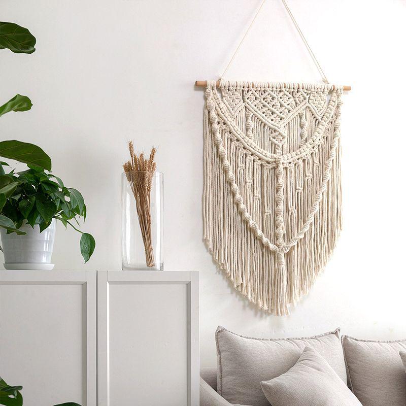 Handmade Indian Dream Catcher Feather Wind Chime - Creative Wall Hanging for Bedroom or Homestay Decoration