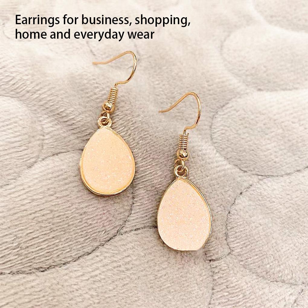 1 Pair Dangle Earrings Simple Women Portable Gift Party Lady Best Accessories Alloy Decorations Exquisite Jewelry Ear-drop