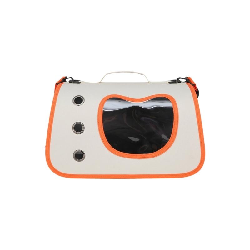 Portable Water Resistant Pet Carriers With Breathable Large Opening For Dog And Cats Adjustable Shoulder Strap Size