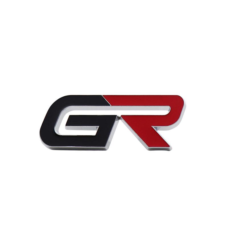 3D Car Styling GR Sport GAZOO Racing for Car Hood Fender Trunk Rear Bonnet Nameplate Decal Emblem Badge Sticker