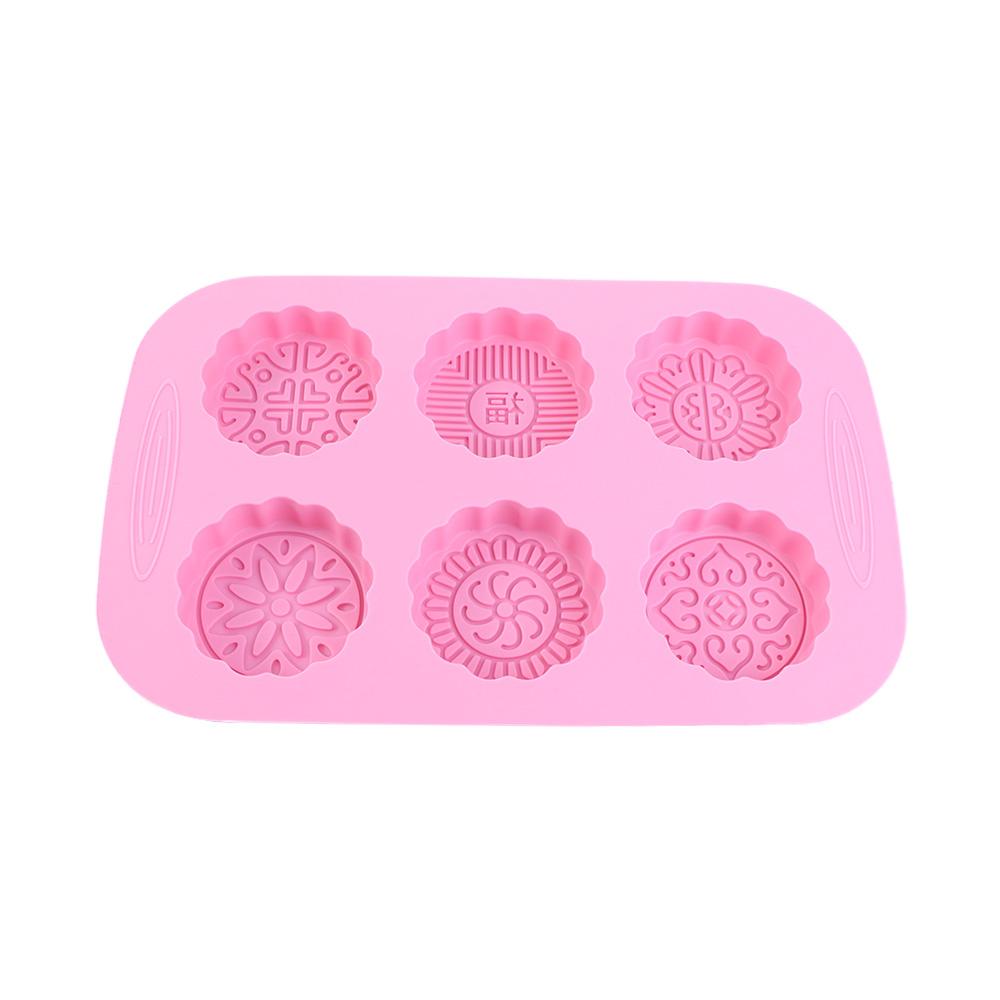 Silicone for Cookies Make Muffin Cupcake Soap Mold Mold Pan Tray Bakeware Mooncake Making Mold