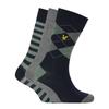 Lyle & Scott Mens Barwood Assorted Designs Ankle Socks (Pack of 3)