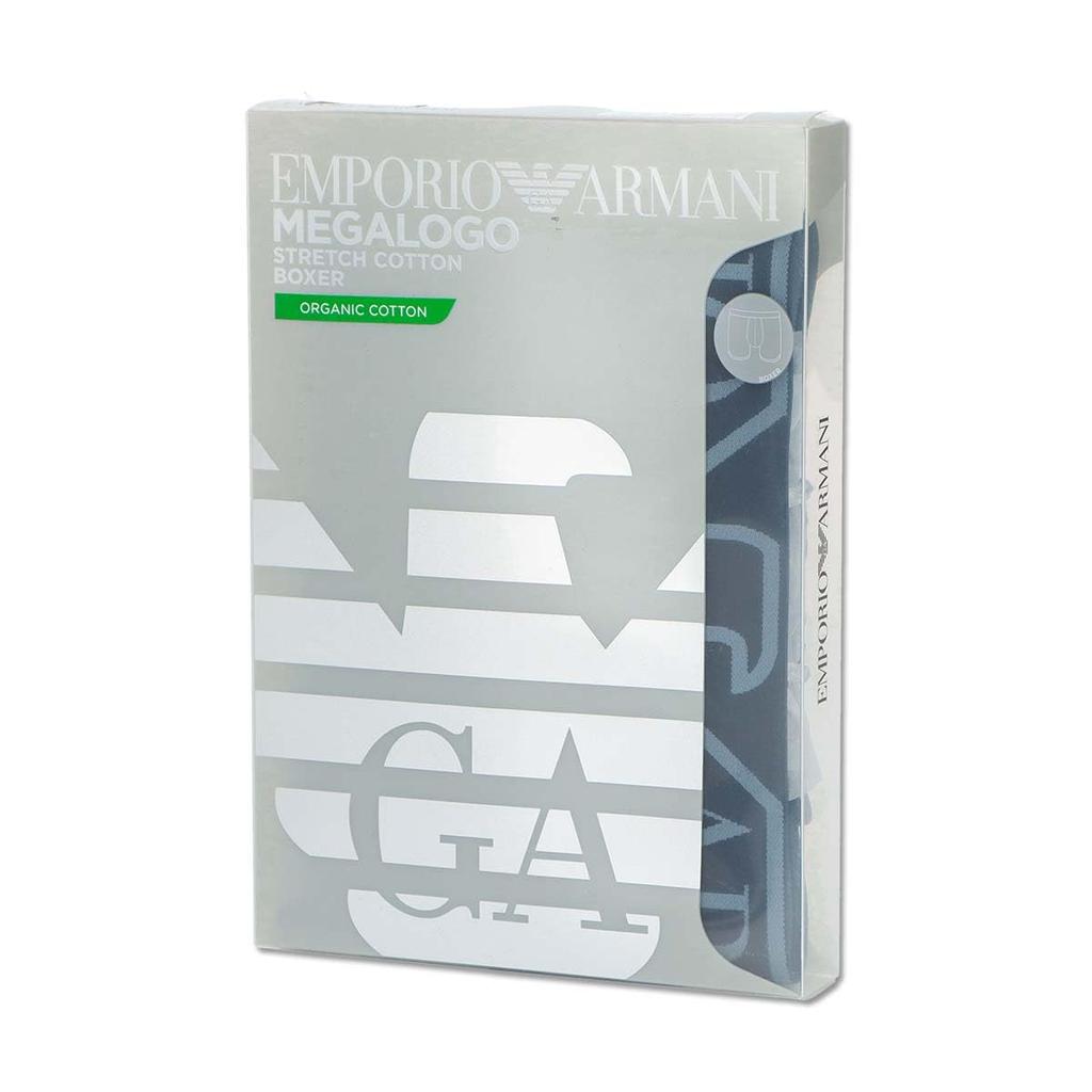 MEGALOGO Men's Men's Boxer Briefs with Front Closure, EU Size, Size M (EU Size 68), Navy, 54095168