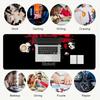 Metal Band Xl Gaming Mouse Pad Nonslip Rubber Base Stitched Edge Waterproof Desk Mat For Pc Laptop Gamer Office Computer Accessories C929914