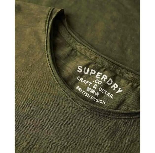 Superdry Ärmelloses T-Shirt Raw Edge Slub