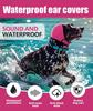 Hearing Protection Dog Earmuff Noise Reduction Waterproof Calming Headcover Shock Proof Pet Anxiety Relief