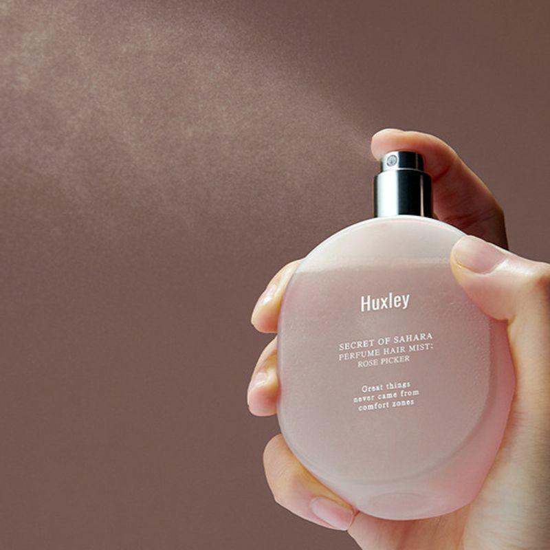 Huxley Perfume Hair Mist Rose Picker 100g