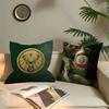 Hot J-JaegermeisterS Cushion Cover Pillowcase Upholstery Sofa Throw Pillow Home Decor Pillowcas