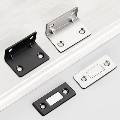 Dulapul magnetic prinde magnet opritor de ușă Magnet invizibil ultra-subțire pentru ușă cu șurub pentru sertar de garderobă feronerie pentru mobilier