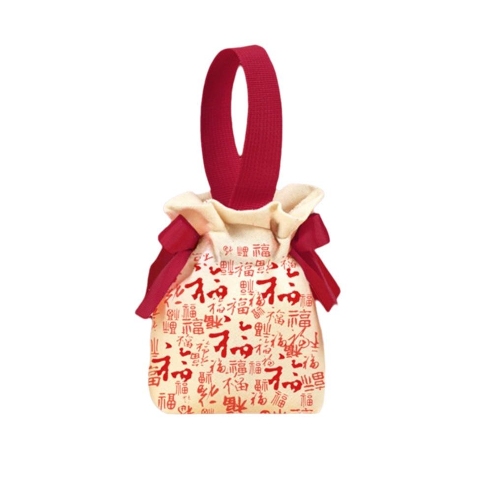 Trekkoord Nieuwjaar Cadeauzak Canvas Chinese Stijl Handtas Sieraden Bruiloft Snoepzak Verjaardag